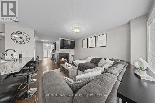 154 Woodhurst Crescent, Ottawa, ON - Indoor Photo Showing Living Room With Fireplace