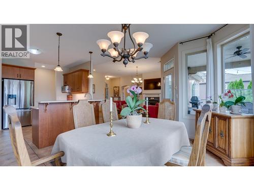#8 Bayview Heights Lot# 8, Coldstream, BC - Indoor Photo Showing Dining Room