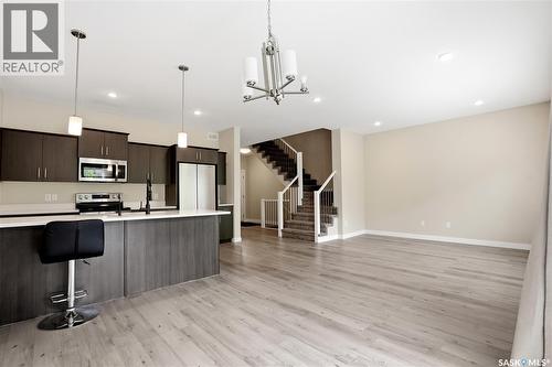 127 315 Dickson Crescent, Saskatoon, SK - Indoor Photo Showing Kitchen With Upgraded Kitchen