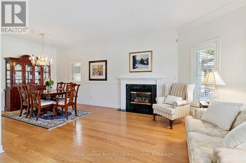Living/Dining Combination - 7 Powder Mill Court, Brampton, ON - Indoor Photo Showing Other Room With Fireplace