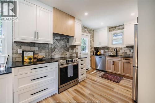 2263 Fraser Avenue, Windsor, ON - Indoor Photo Showing Kitchen With Upgraded Kitchen