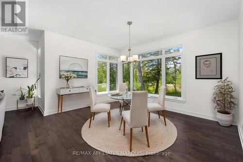 Virtually staged. - 147 Golf Club Road, Rideau Lakes, ON - Indoor Photo Showing Dining Room
