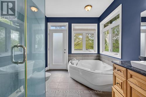 Primary Bath with Soaker tub - 1206B Burnt Hills Road, Frontenac (Frontenac South), ON - Indoor Photo Showing Bathroom