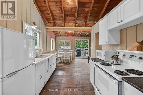 Kitchen in Bunkie - 1206B Burnt Hills Road, Frontenac (Frontenac South), ON - Indoor Photo Showing Kitchen With Double Sink