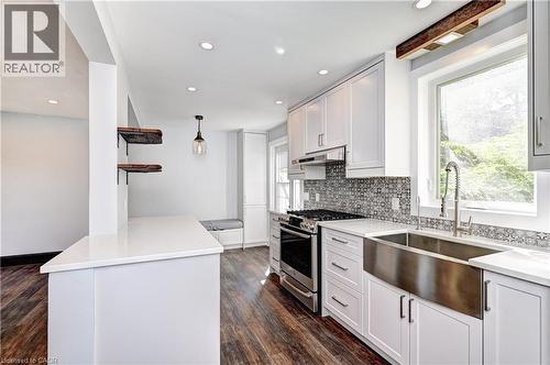 125 Roger Street, Waterloo, ON - Indoor Photo Showing Kitchen With Upgraded Kitchen