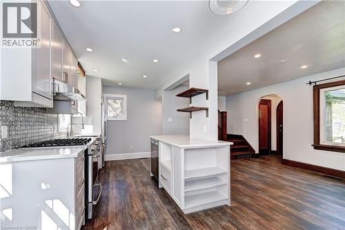 125 Roger Street, Waterloo, ON - Indoor Photo Showing Kitchen With Upgraded Kitchen