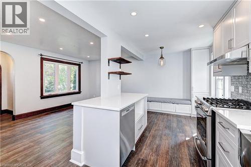 125 Roger Street, Waterloo, ON - Indoor Photo Showing Kitchen With Upgraded Kitchen