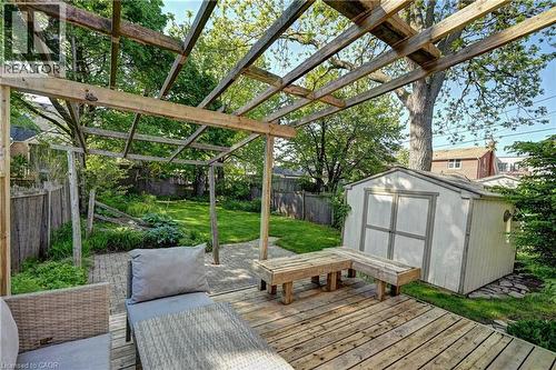 125 Roger Street, Waterloo, ON - Outdoor With Deck Patio Veranda