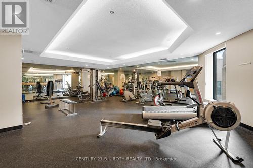 807 - 150 Dunlop Street E, Barrie, ON - Indoor Photo Showing Gym Room
