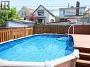 12x24 oval above-ground pool - 42 Dalhousie Avenue, Hamilton, ON  - Outdoor With Above Ground Pool With Deck Patio Veranda 