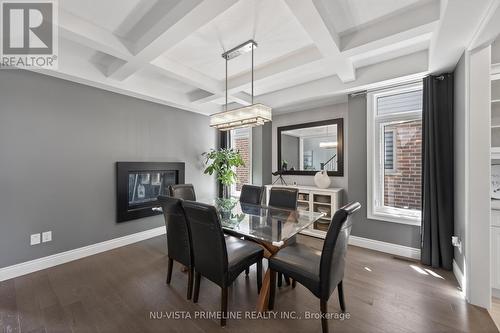 dining rm with fireplace - 1935 Canvas Way, London North (North B), ON 