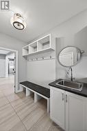 custom cabintry in mud rm - 