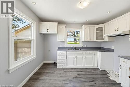 2721 North Shore Road, Lowbanks, ON - Indoor Photo Showing Kitchen With Double Sink