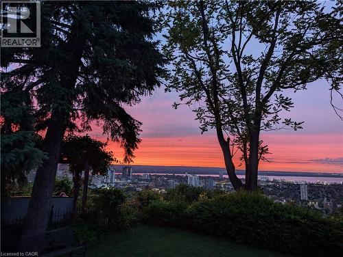 Back yard Sunset 2 - 47 Mountain Park Avenue, Hamilton, ON - Outdoor With View