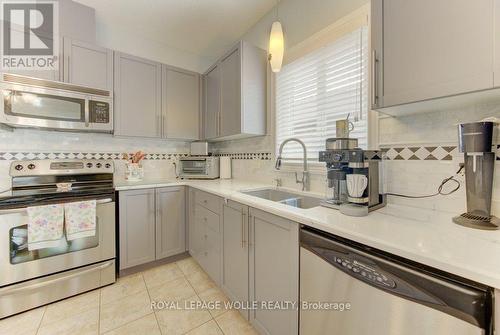 369 Zeller Drive, Kitchener, ON - Indoor Photo Showing Kitchen With Double Sink