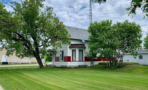 Lovely mature trees provide great shade - 125 Burrows Avenue N, Plumas, MB - Outdoor