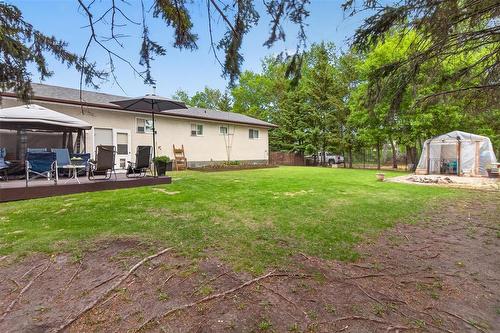 88 Walnut Avenue, Mitchell, MB - Outdoor With Deck Patio Veranda With Backyard