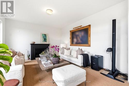 998 Trailsview Avenue, Cobourg, ON - Indoor Photo Showing Living Room With Fireplace