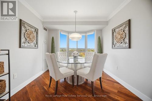 1001 - 1201 North Shore Boulevard E, Burlington (Brant), ON - Indoor Photo Showing Dining Room