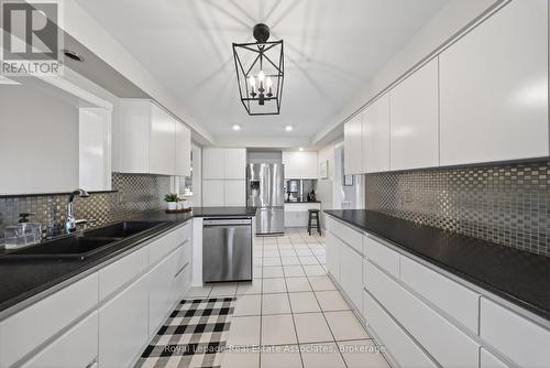 48 Hudson Drive, Brampton, ON - Indoor Photo Showing Kitchen With Double Sink