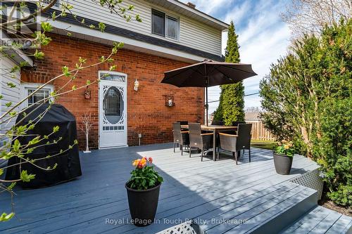 615 Bay Street, Midland, ON - Outdoor With Deck Patio Veranda With Exterior
