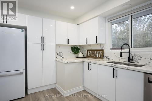 263 Cook Street, Barrie, ON - Indoor Photo Showing Kitchen With Double Sink