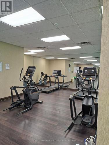 606 - 1 Michael Power Place, Toronto, ON - Indoor Photo Showing Gym Room