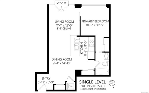 #204-760 Johnson St, Victoria, BC 