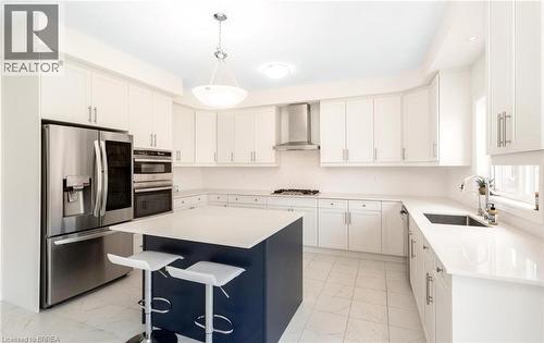 10 Mcgovern Lane, Paris, ON - Indoor Photo Showing Kitchen With Stainless Steel Kitchen With Upgraded Kitchen