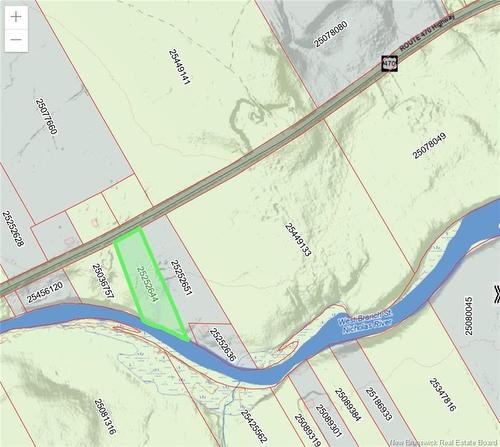 Lot Route 470, West Branch, NB 