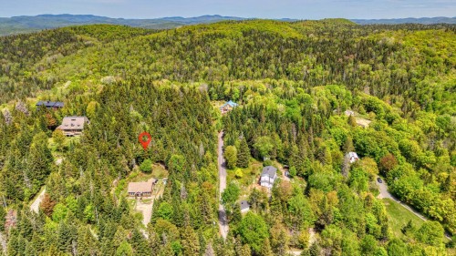 Aerial View - 930 Ch. Gillespie, Sainte-Agathe-Des-Monts, QC - Outdoor With View