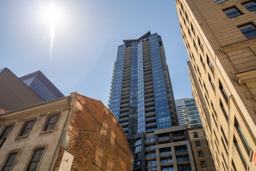 Exterior - 1405-1188 Av. Union, Montréal (Ville-Marie), QC - Outdoor With Facade