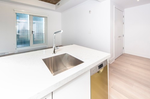 Kitchen - 1405-1188 Av. Union, Montréal (Ville-Marie), QC - Indoor Photo Showing Kitchen