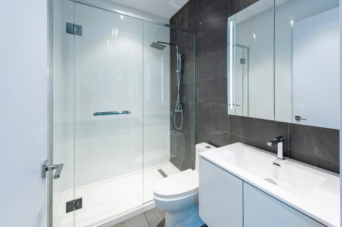 Bathroom - 1405-1188 Av. Union, Montréal (Ville-Marie), QC - Indoor Photo Showing Bathroom