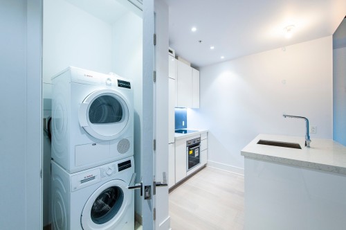 Laundry - 1405-1188 Av. Union, Montréal (Ville-Marie), QC - Indoor Photo Showing Laundry Room