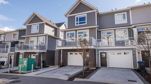 58-13098 Shoreline Way, Lake Country, BC - Outdoor With Balcony With Facade