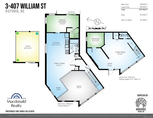 #3-407 William St, Victoria, BC 