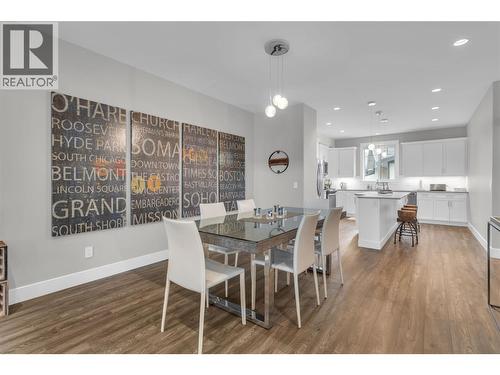 3359 Cougar Road Unit# 71, West Kelowna, BC - Indoor Photo Showing Dining Room