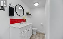 Bathroom in lower level - 