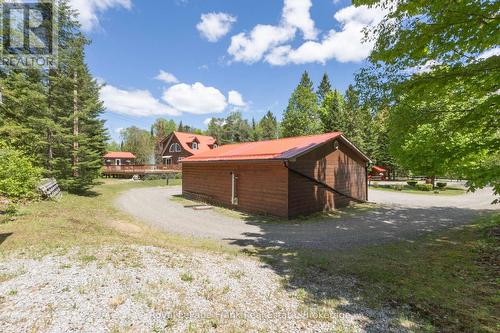 Back of the Garage - 1291 South Wilberforce Road, Highlands East (Monmouth), ON 