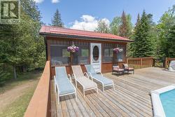 Screened Pool House - 