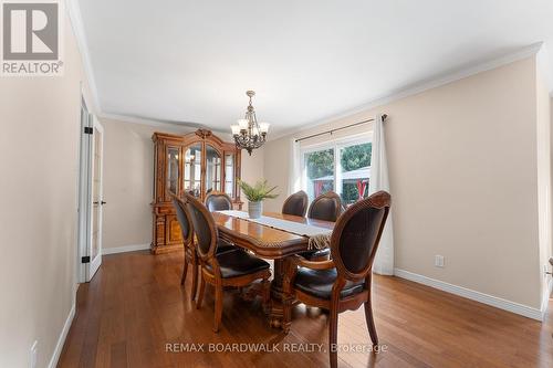 Dining Room w/Patio Doors leading to Backyard - 14 Panandrick View Drive, Ottawa, ON 