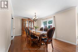 Dining Room w/Patio Doors leading to Backyard - 