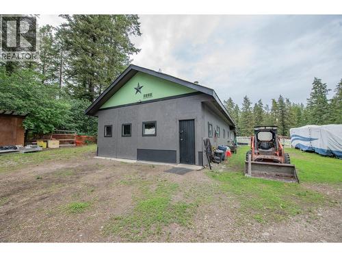 Detached Shop with rear tack room - 272 Lumby Mabel Lake Road, Lumby, BC 