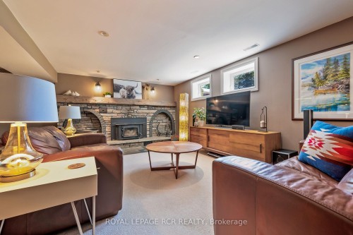426079 25 Side Road, Mono, ON - Indoor Photo Showing Living Room With Fireplace