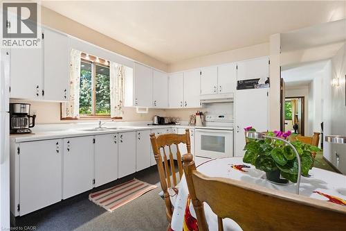 1265 Britannia Road, Burlington, ON - Indoor Photo Showing Kitchen With Double Sink