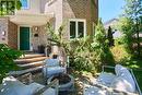 Private seating area welcomes guests at 22 Terrace - 22 Terrace Drive, Ottawa, ON 