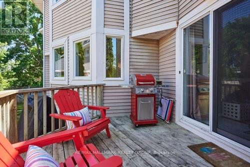 Private side deck off Main floor Family Room - 22 Terrace Drive, Ottawa, ON 