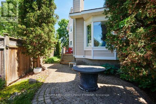 Rear patio area - interlocked - 22 Terrace Drive, Ottawa, ON 