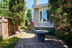 Rear patio area - interlocked - 
